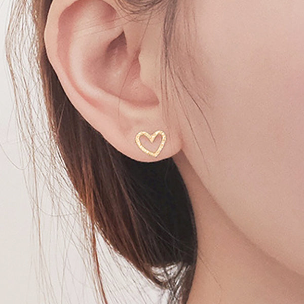 The Open Heart Earrings