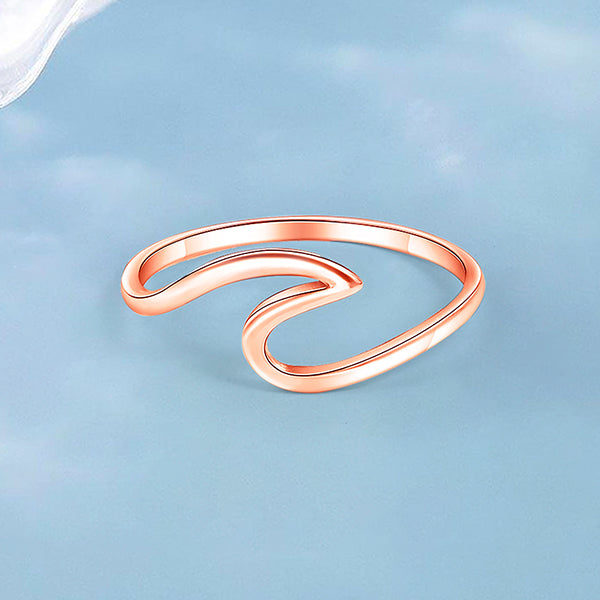 The Gentle Wave Ring