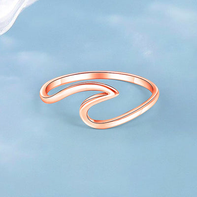 The Gentle Wave Ring