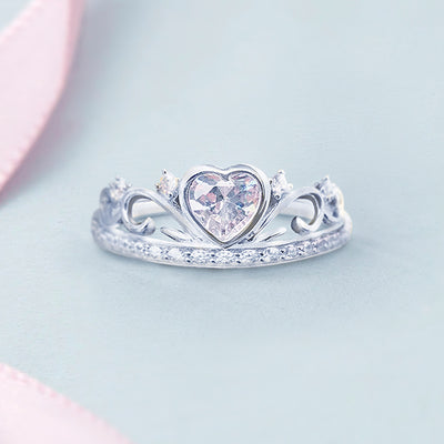 The Tiara Heart Ring