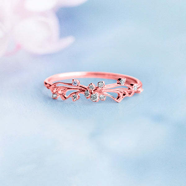 The Crystal Butterfly Ring