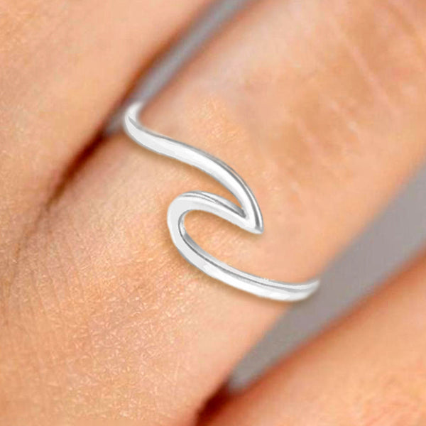 The Gentle Wave Ring