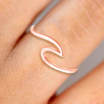 The Gentle Wave Ring