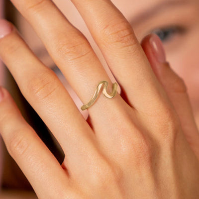 The Gentle Wave Ring