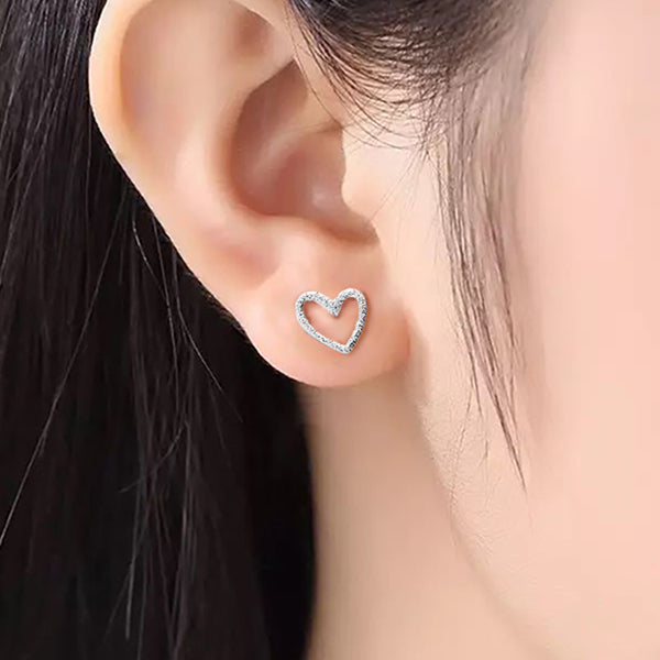 The Open Heart Earrings