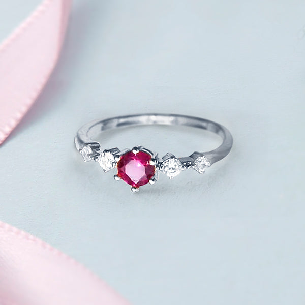 The Rosy Cupid Ring