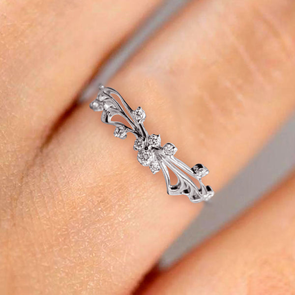 The Crystal Butterfly Ring