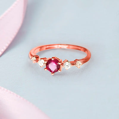 The Rosy Cupid Ring