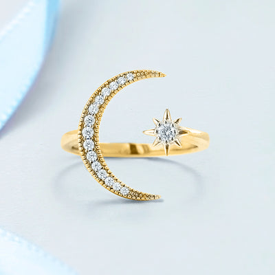 The Moon and Star Ring