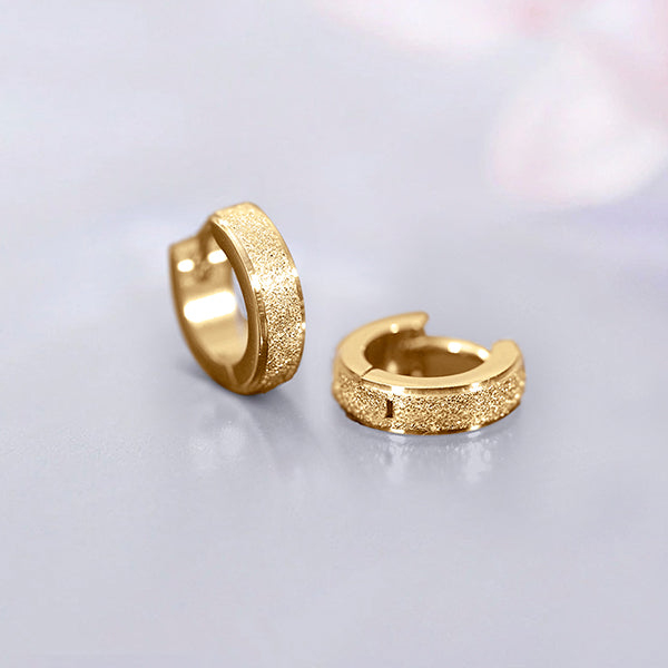 The Frosted Stud Earrings